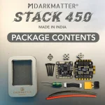 Darkmatter STACK 450 - F4 Flight controller + 50A ESC - Made in India