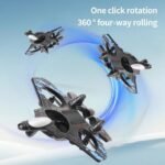 Remote Control RC Planes for Kids, RC Airplane Fighter Jet with Light, 360° Flip Fighter Jet Toys, Stunt Roll, Airplane Toy - Image 4
