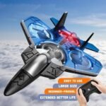 Remote Control RC Planes for Kids, RC Airplane Fighter Jet with Light, 360° Flip Fighter Jet Toys, Stunt Roll, Airplane Toy - Image 3