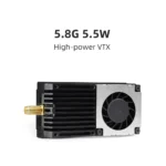 5.8G 5.5W high power FPV Video Transmitter adjustable power - HGLRC
