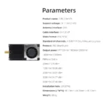 5.8G 5.5W high power FPV Video Transmitter adjustable power - HGLRC - Image 4